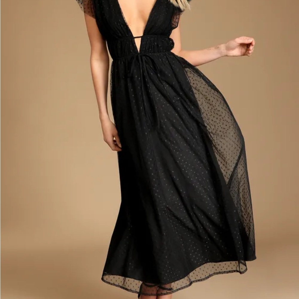 Elegant Black Evening Dress